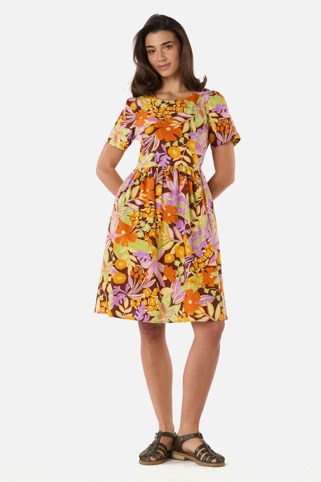 PRINCESS HIGHWAY Lexi Floral Smock Dress