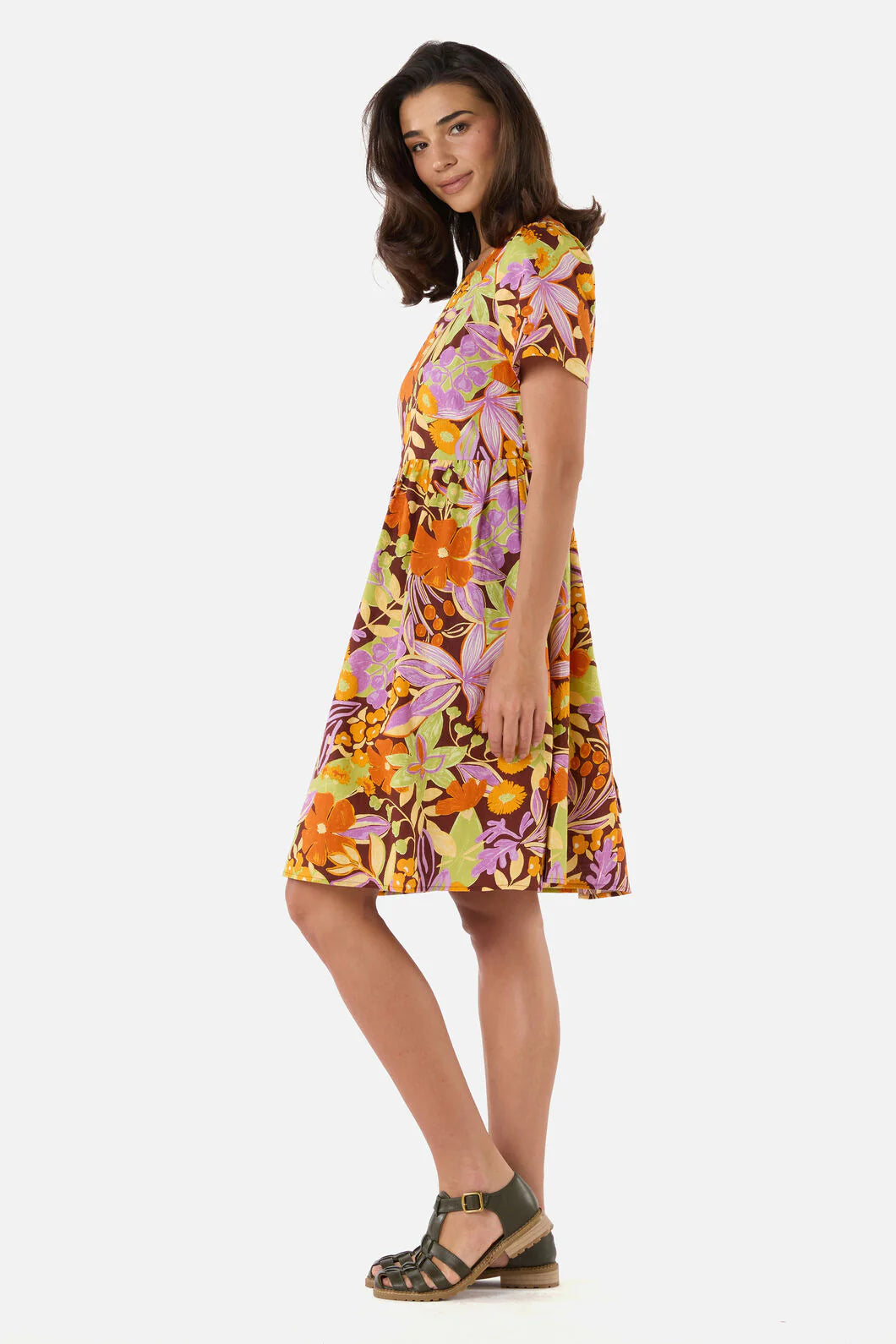 PRINCESS HIGHWAY Lexi Floral Smock Dress
