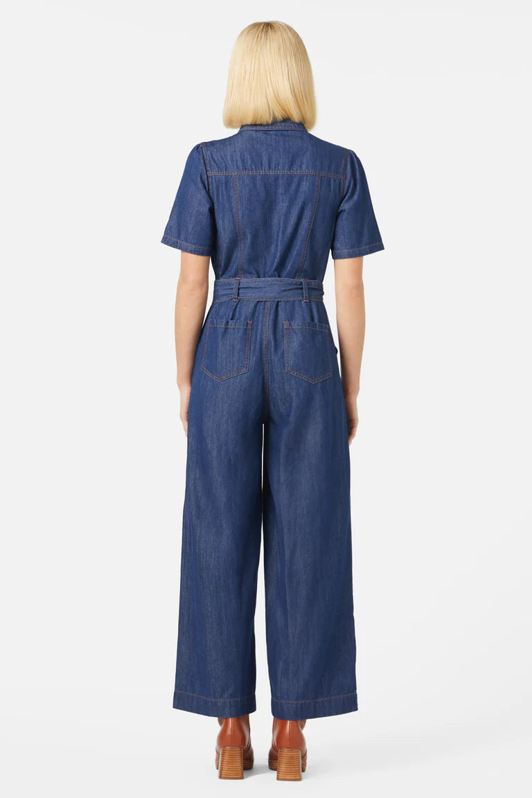 PRINCESS HIGHWAY Tansy Jumpsuit - Dark Denim