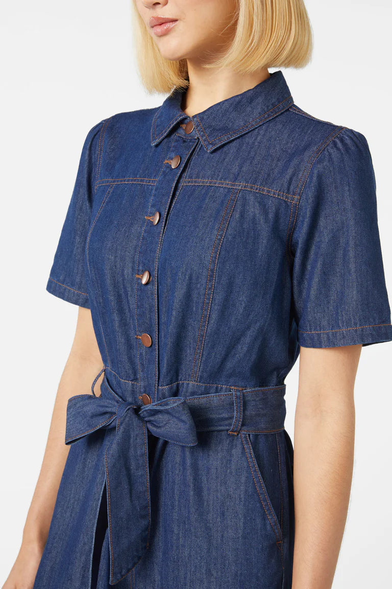 PRINCESS HIGHWAY Tansy Jumpsuit - Dark Denim