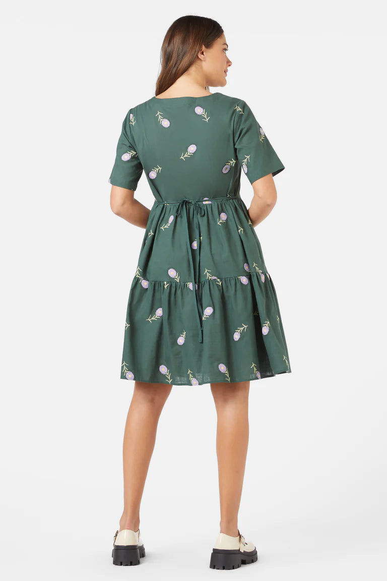 PRINCESS HIGHWAY Forever Flowers Dress - Green