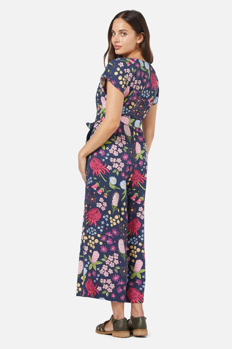 PRINCESS HIGHWAY Bouquet Jumpsuit - Navy