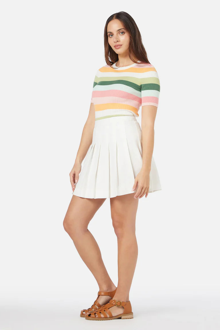 PRINCESS HIGHWAY Sydney Stripe Knit Top - Pink Multi