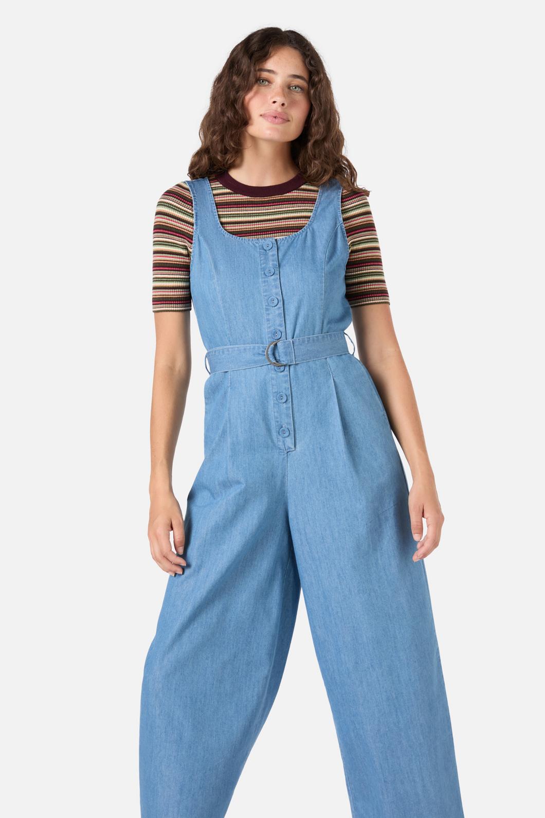 PRINCESS HIGHWAY Blythe Denim Jumpsuit