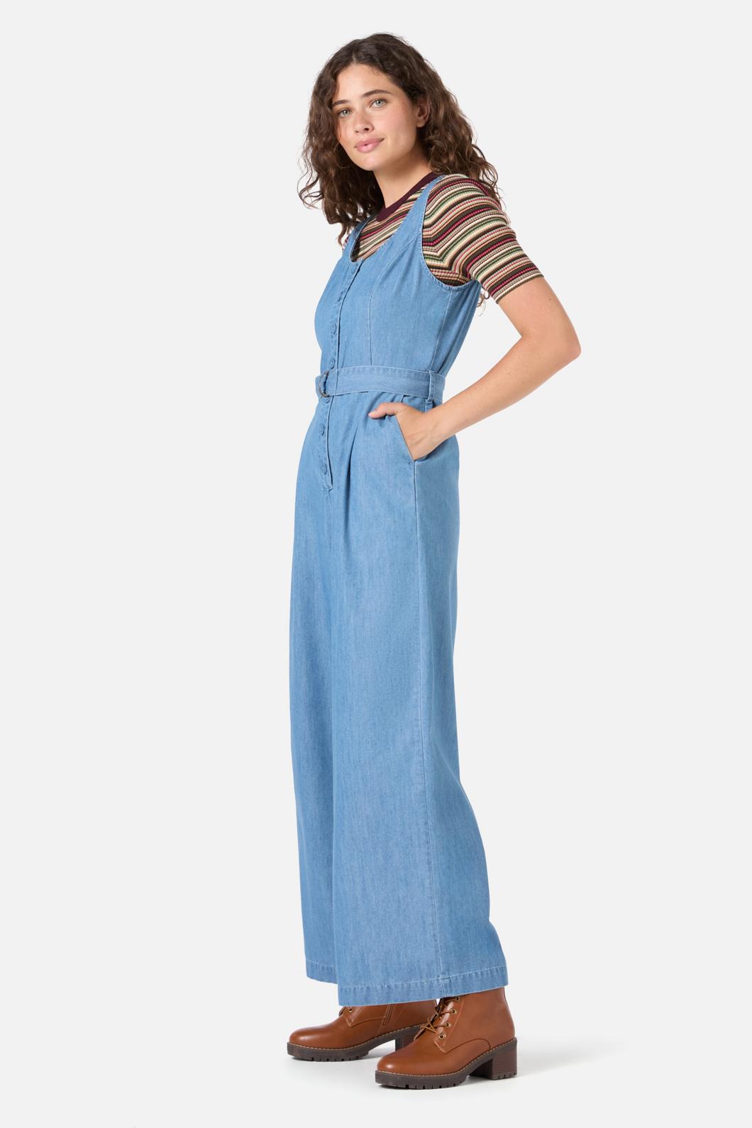 PRINCESS HIGHWAY Blythe Denim Jumpsuit