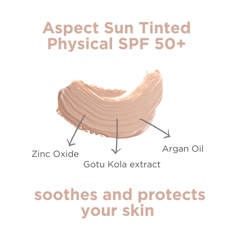 TINTED PHYSICAL SUN PROTECTION SPF50+