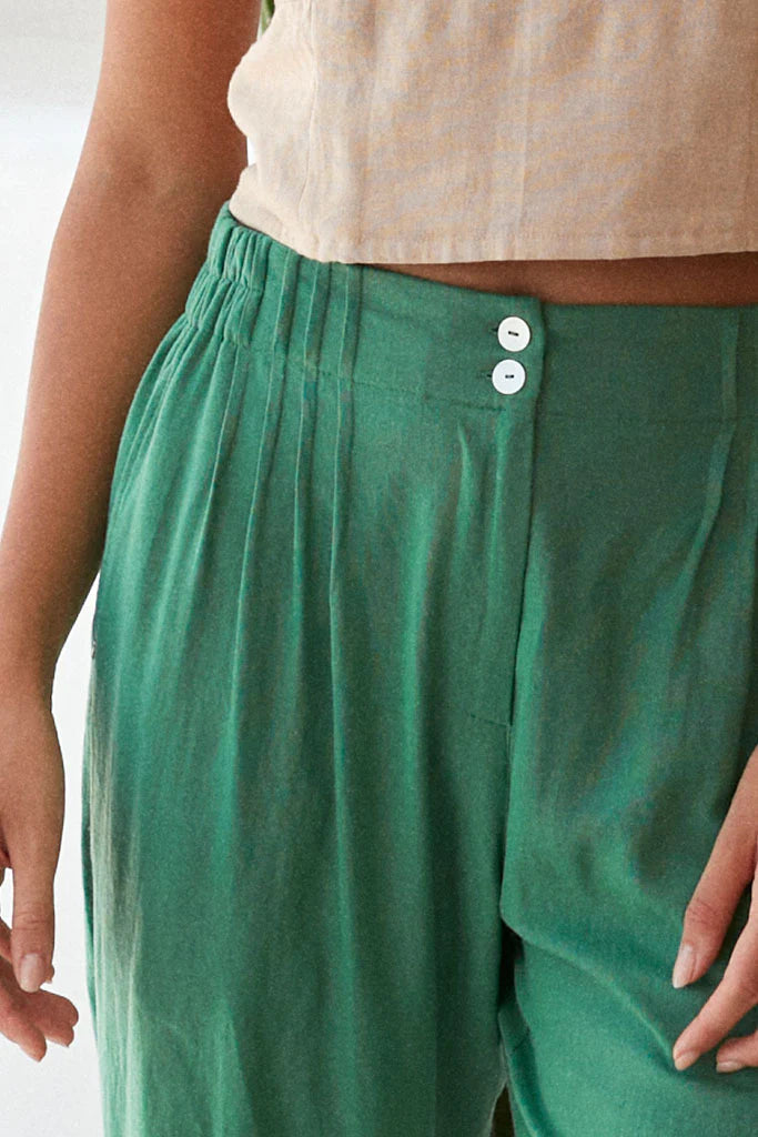 BUDDHAWEAR Rylee Long Pants - Green