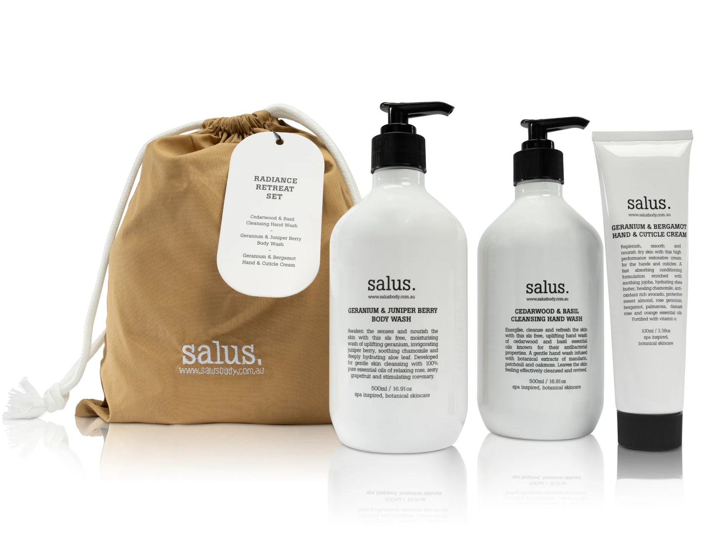 SALUS Radiance Retreat Set