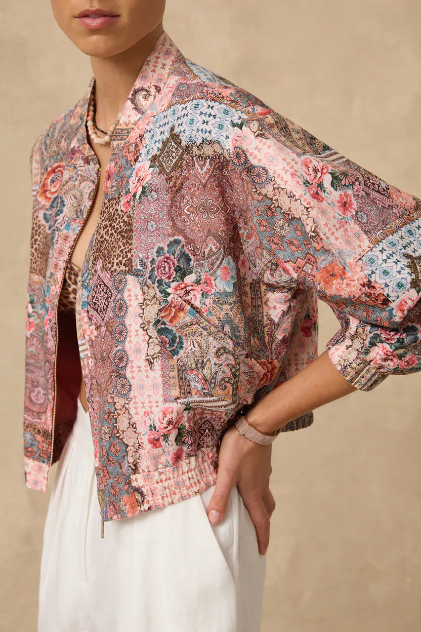 MONTE & LOU Francesca Bomber Jacket