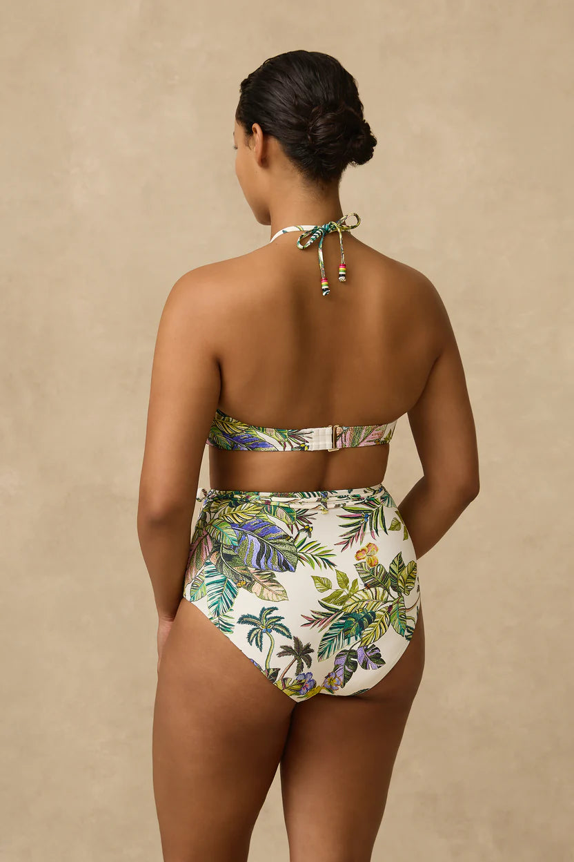 MONTE & LOU CATALINA High Waist Belted Retro Pant