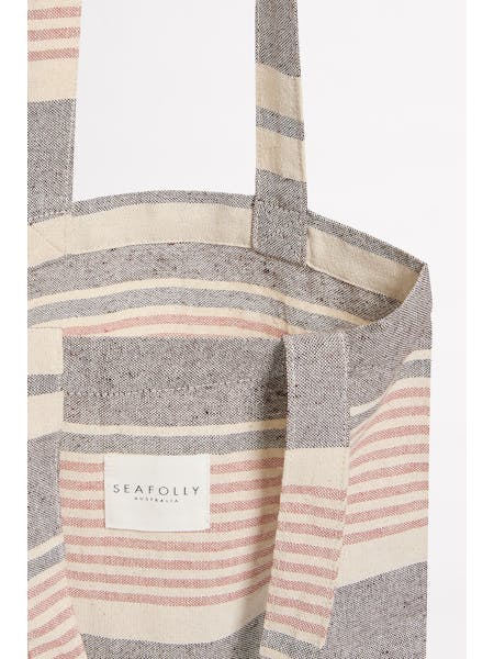 SEAFOLLY Turkish Beach Towel Set - Brown Bark