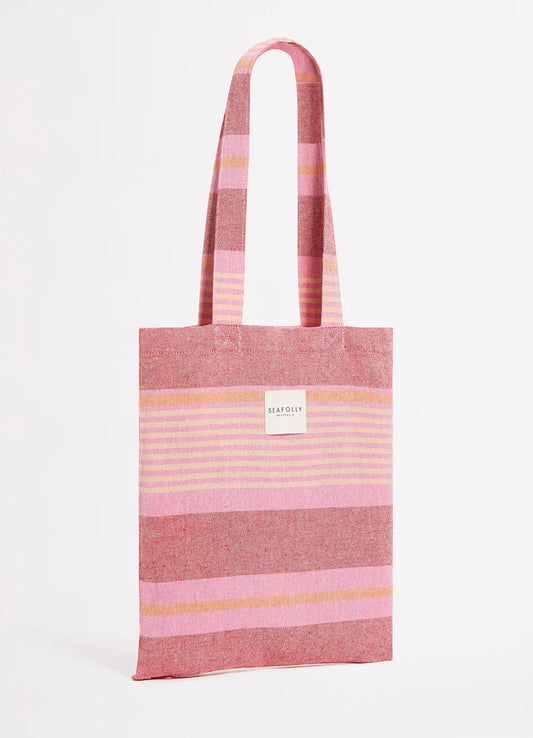 SEAFOLLY Turkish Beach Towel Set - Pop Pink