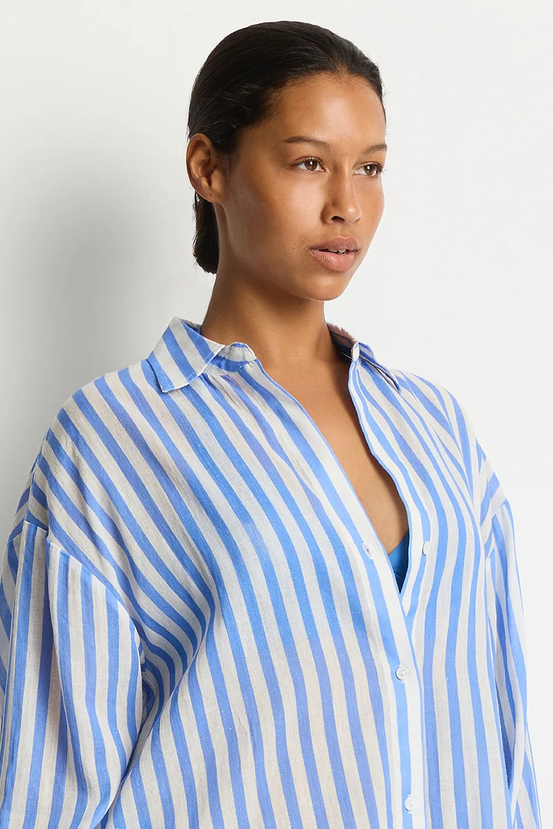 SEA LEVEL AUSTRALIA Vacay Cruise Shirt - Chambray
