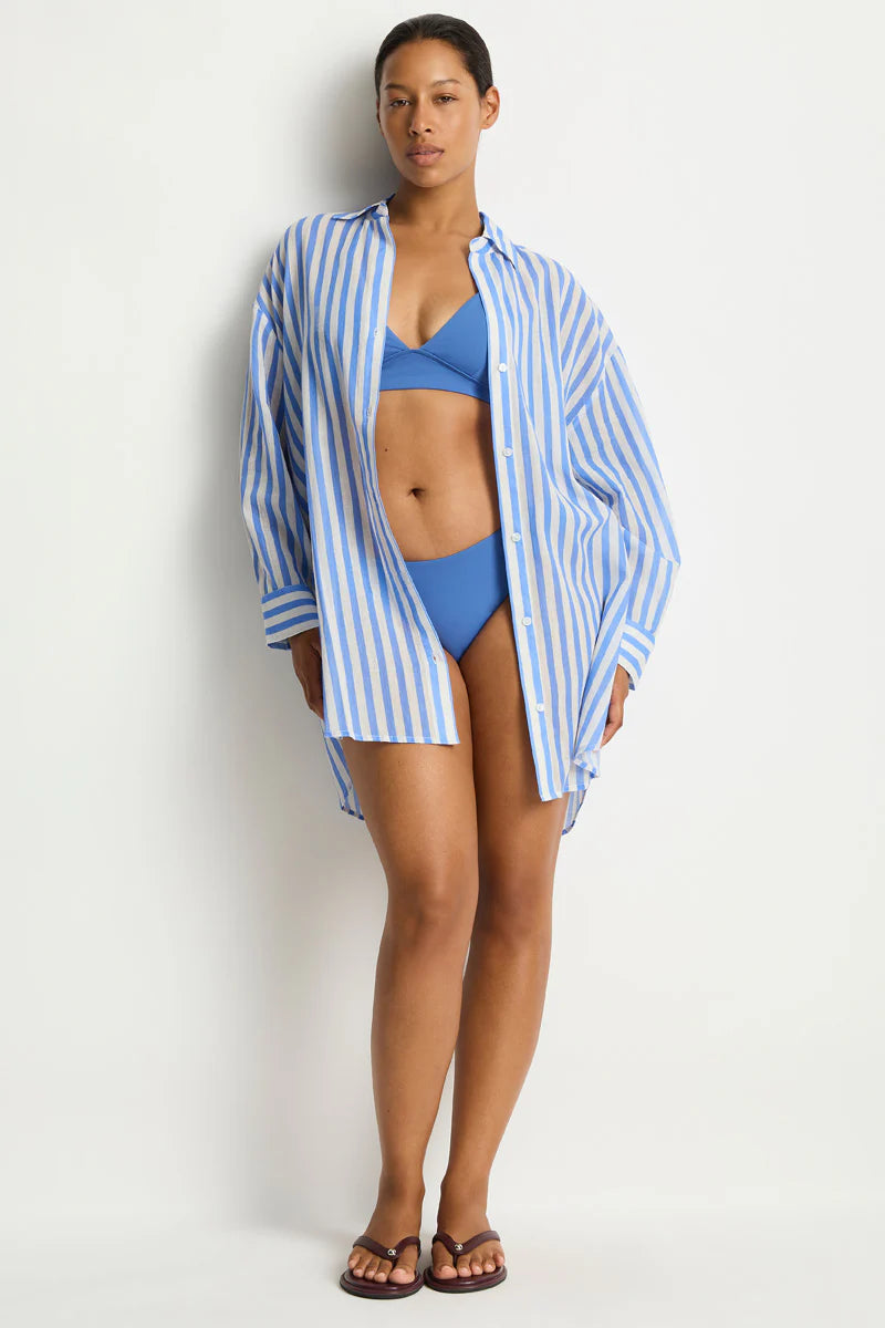 SEA LEVEL AUSTRALIA Vacay Cruise Shirt - Chambray