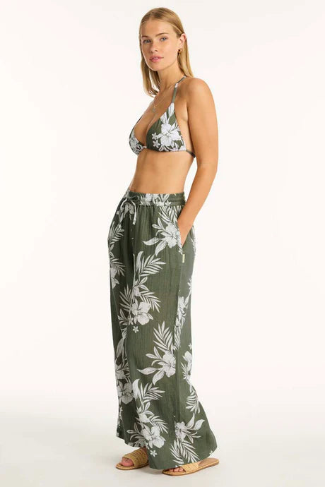 SEA LEVEL AUSTRALIA Aloha Beach Pant - Khaki