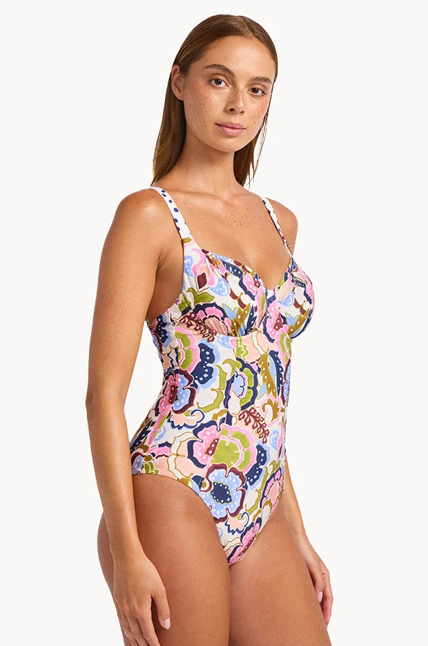SEAFOLLY Sea Blossom DD Cup One Piece