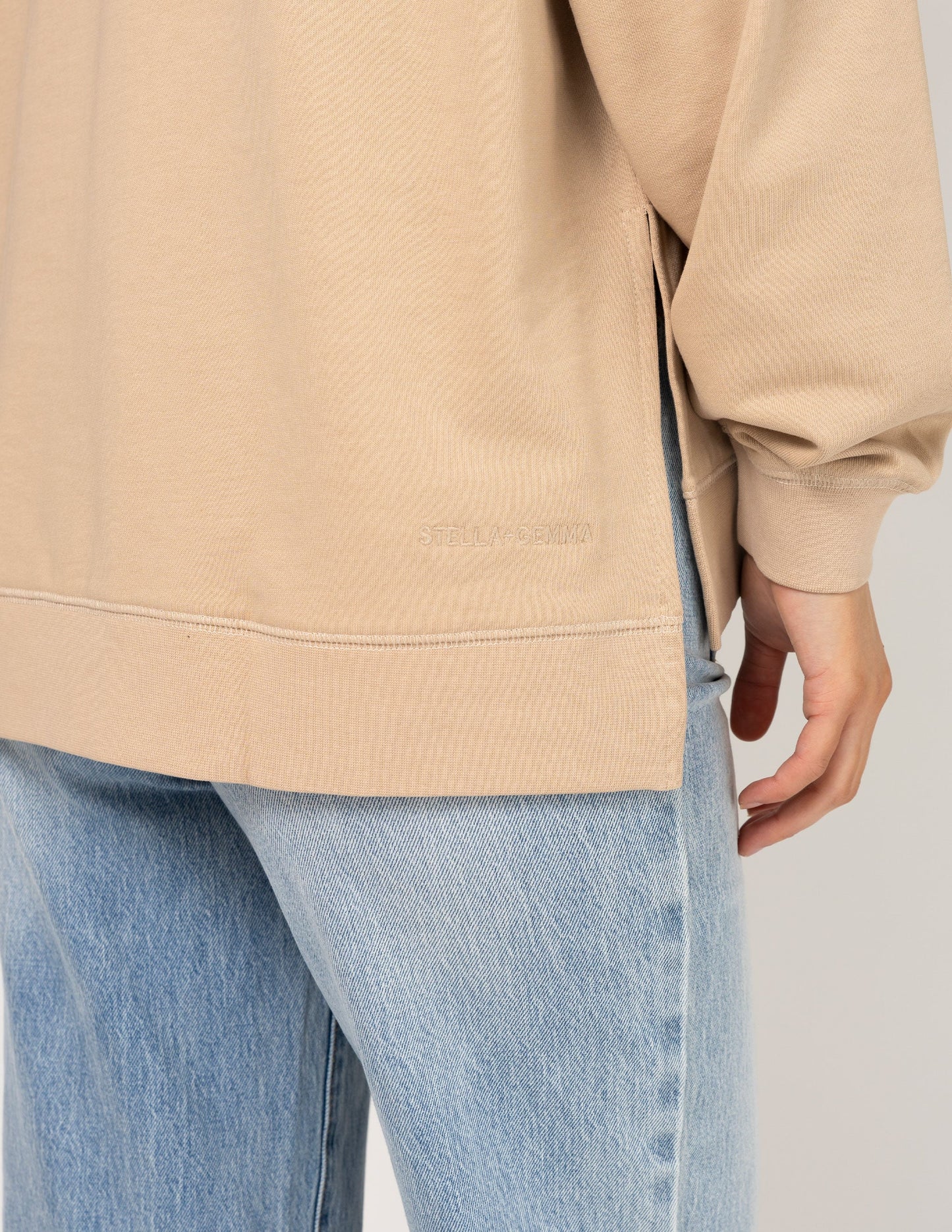 STELLA + GEMMA Sunday Sweater - Concrete