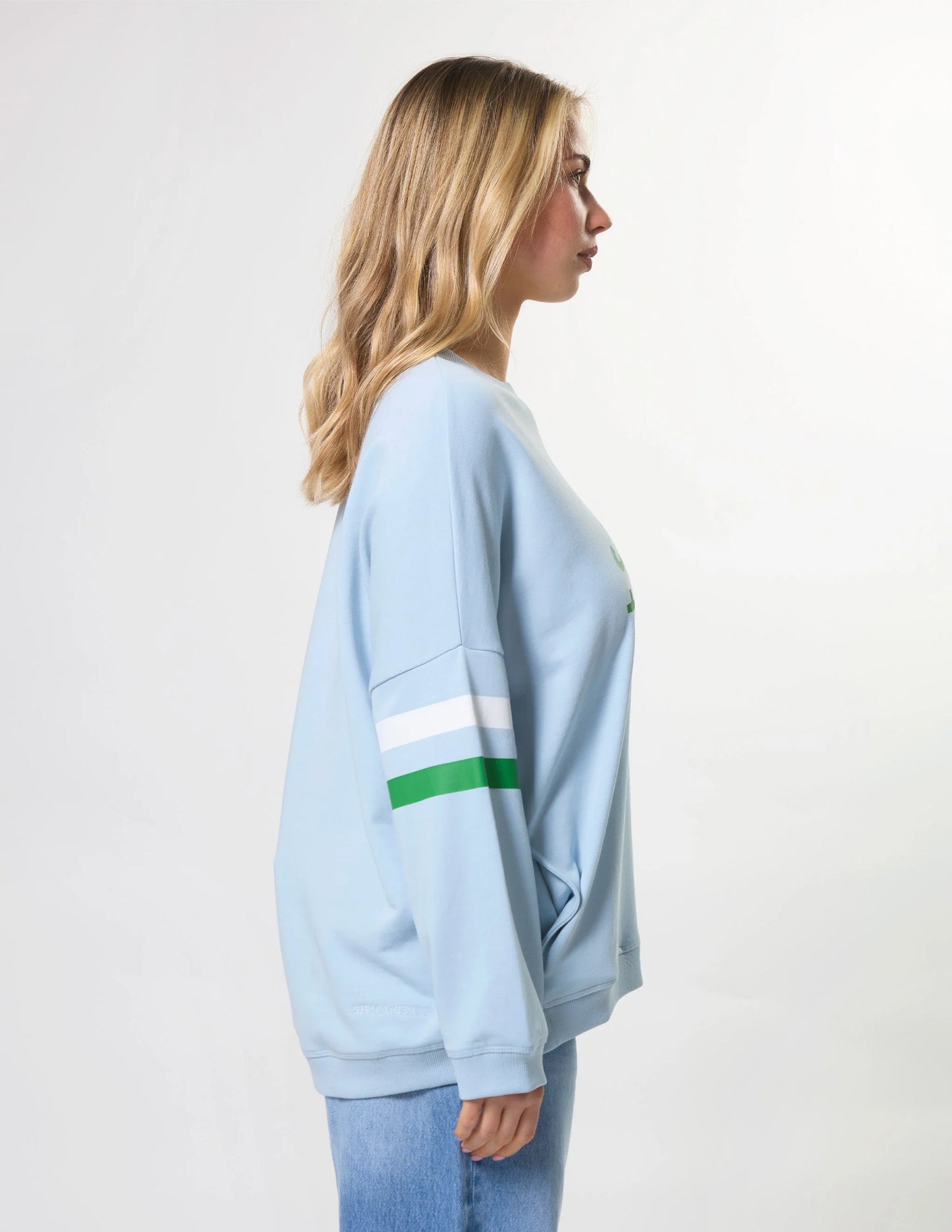 STELLA+GEMMA Newport Pocket Sweat - Sky Blue