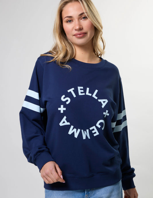 STELLA + GEMMA Essential Sweat Rotation - Navy