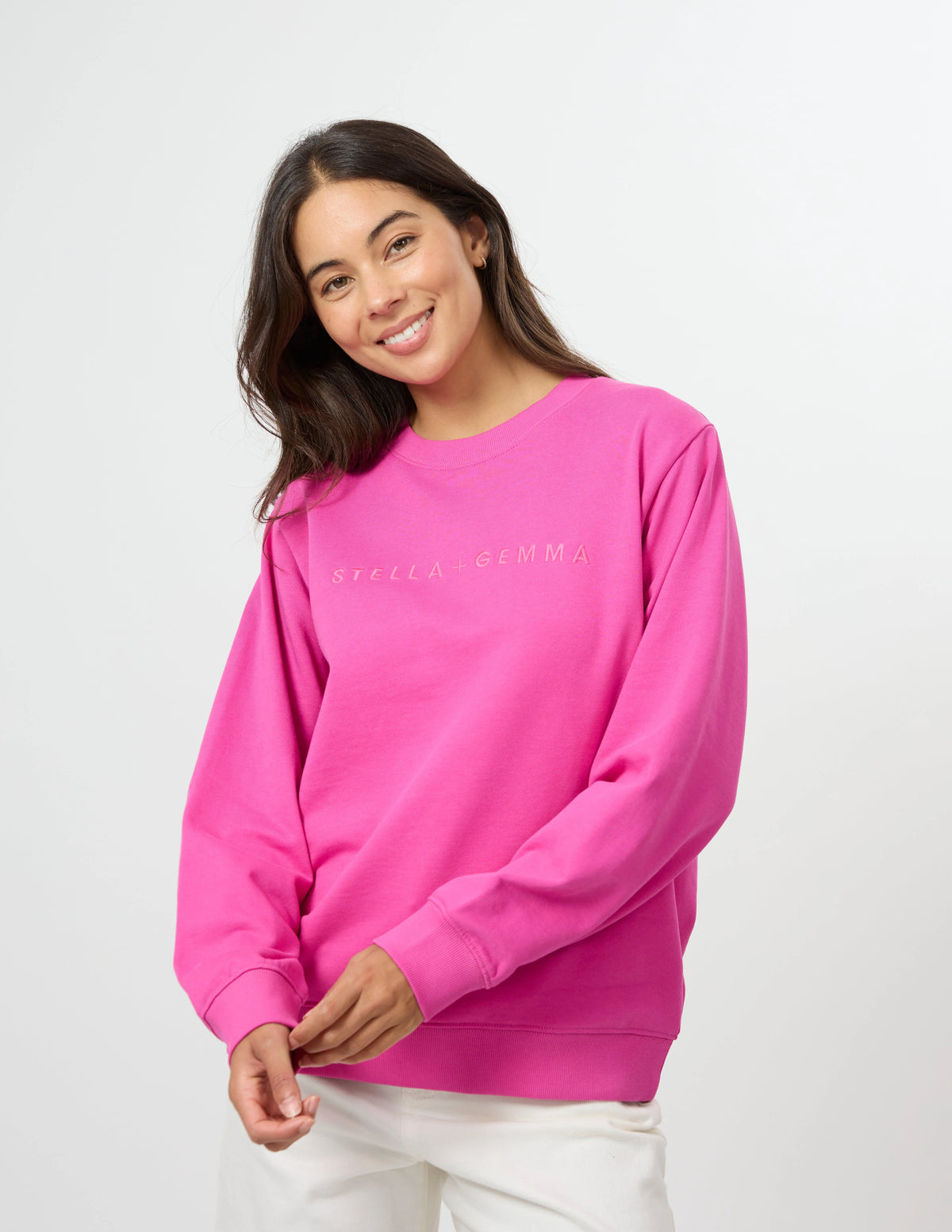 STELLA & GEMMA Essential Crew - Electric Fuschia