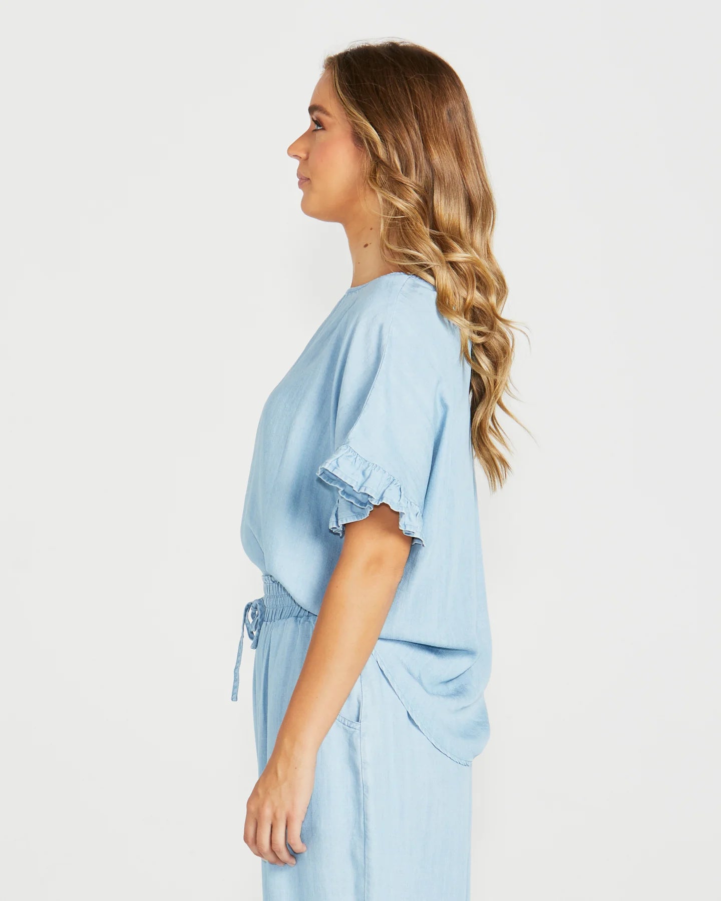 SASS Savie Top - Chambray