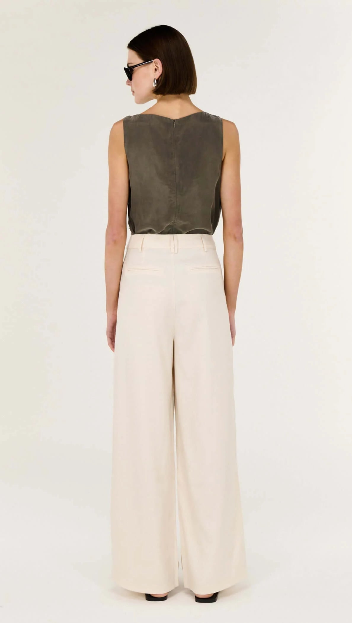 STAPLE THE LABEL Sable High Waist Pant - Oat