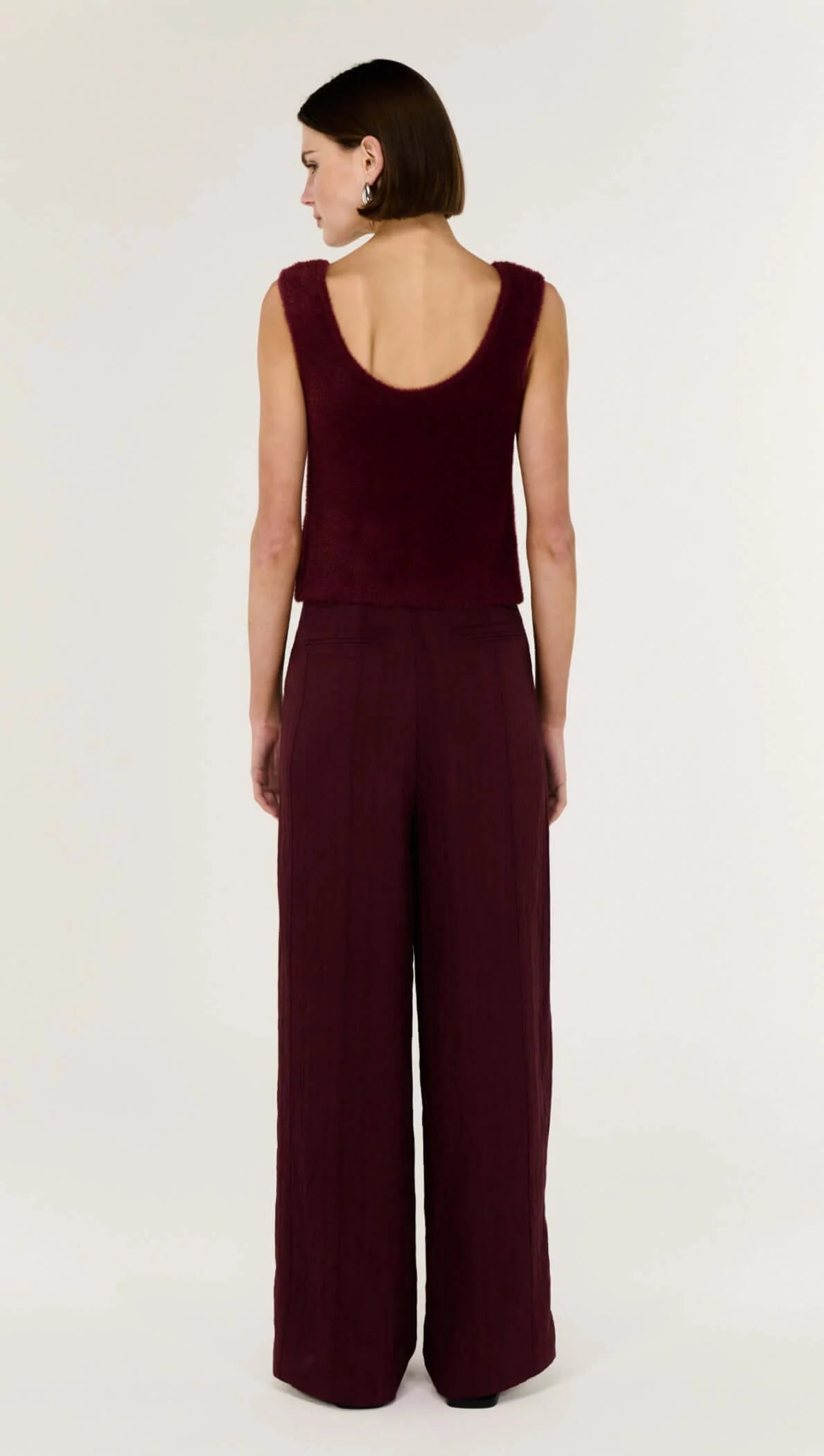 STAPLE THE LABEL Matteo Relaxed Pant - Shiraz