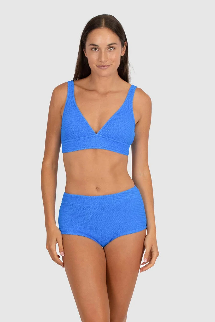 BAKU Ibiza Rio Cheeky Boyleg Bikini Bottom - Maya Blue