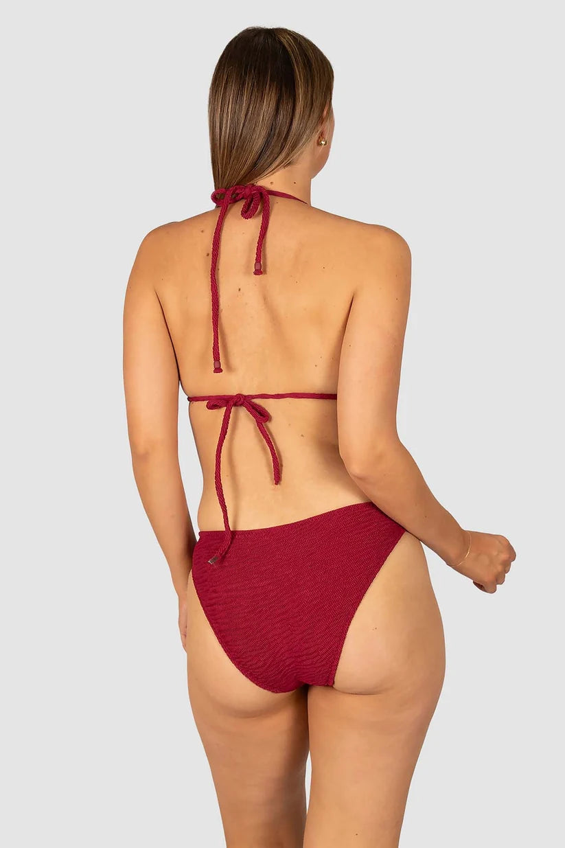 BAKU Ibiza Rio Regular Bikini Bottom - Scarlet