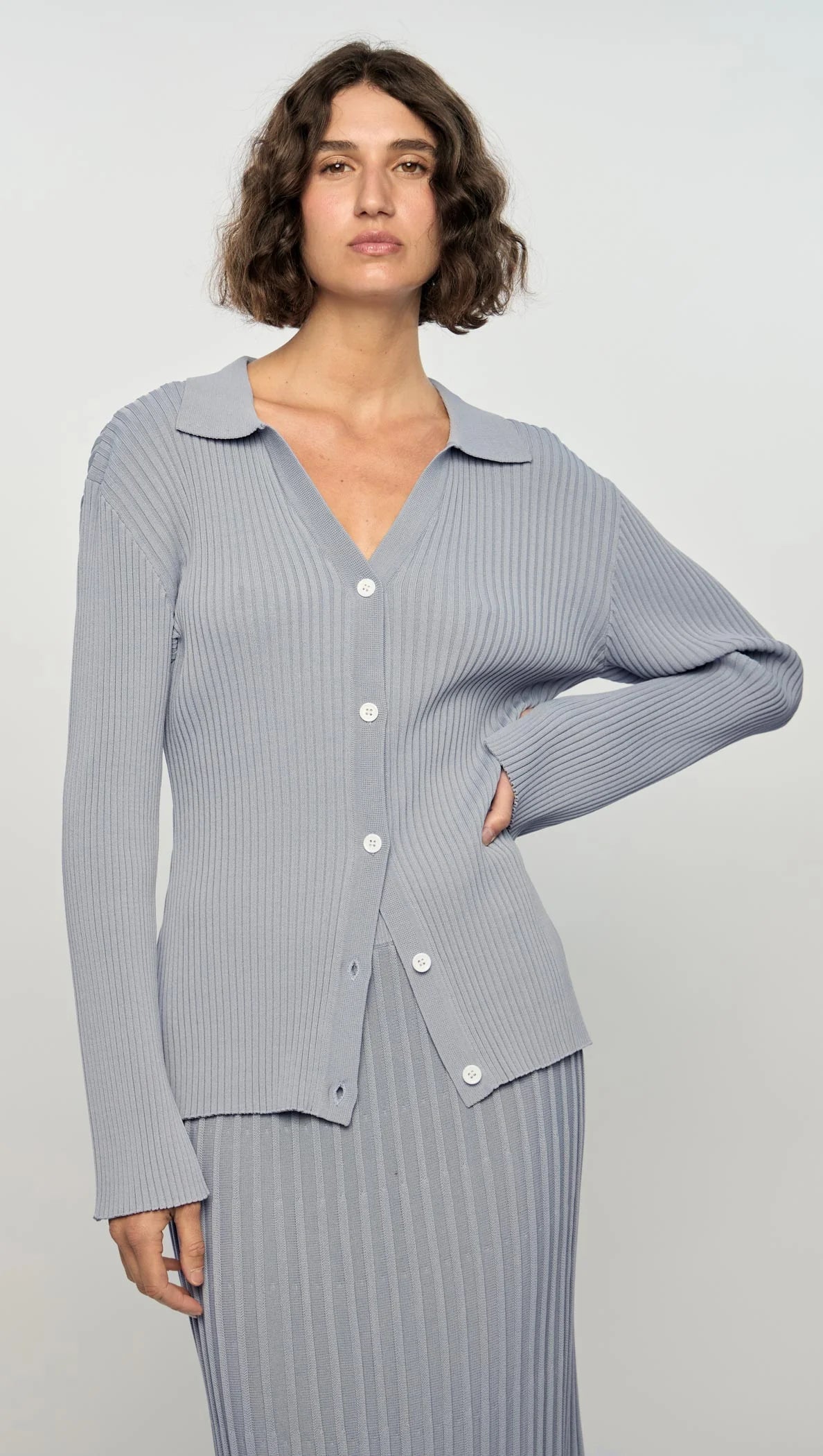 STAPLE THE LABEL Vera Rib Knit Top