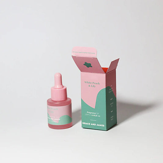 BLOOM Fragrance Refill 20ml - White Peach & Lily