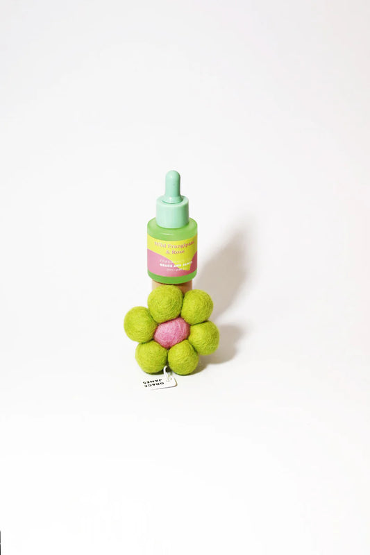 BLOOM Felt Air Freshner Set - Wild Frangipani & Rose