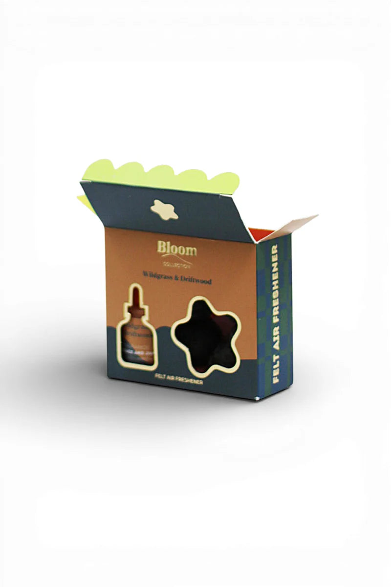 BLOOM Felt Air Freshner Set - Wildgrass & Driftwood