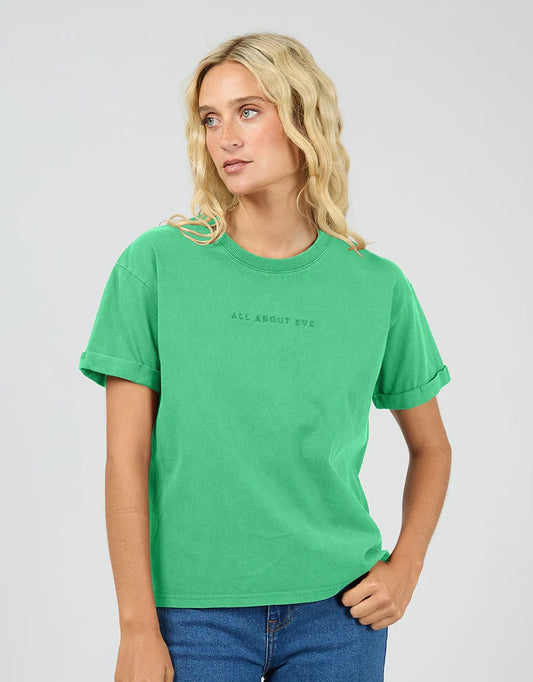 ALL ABOUT EVE Washed Tee - Bright Green