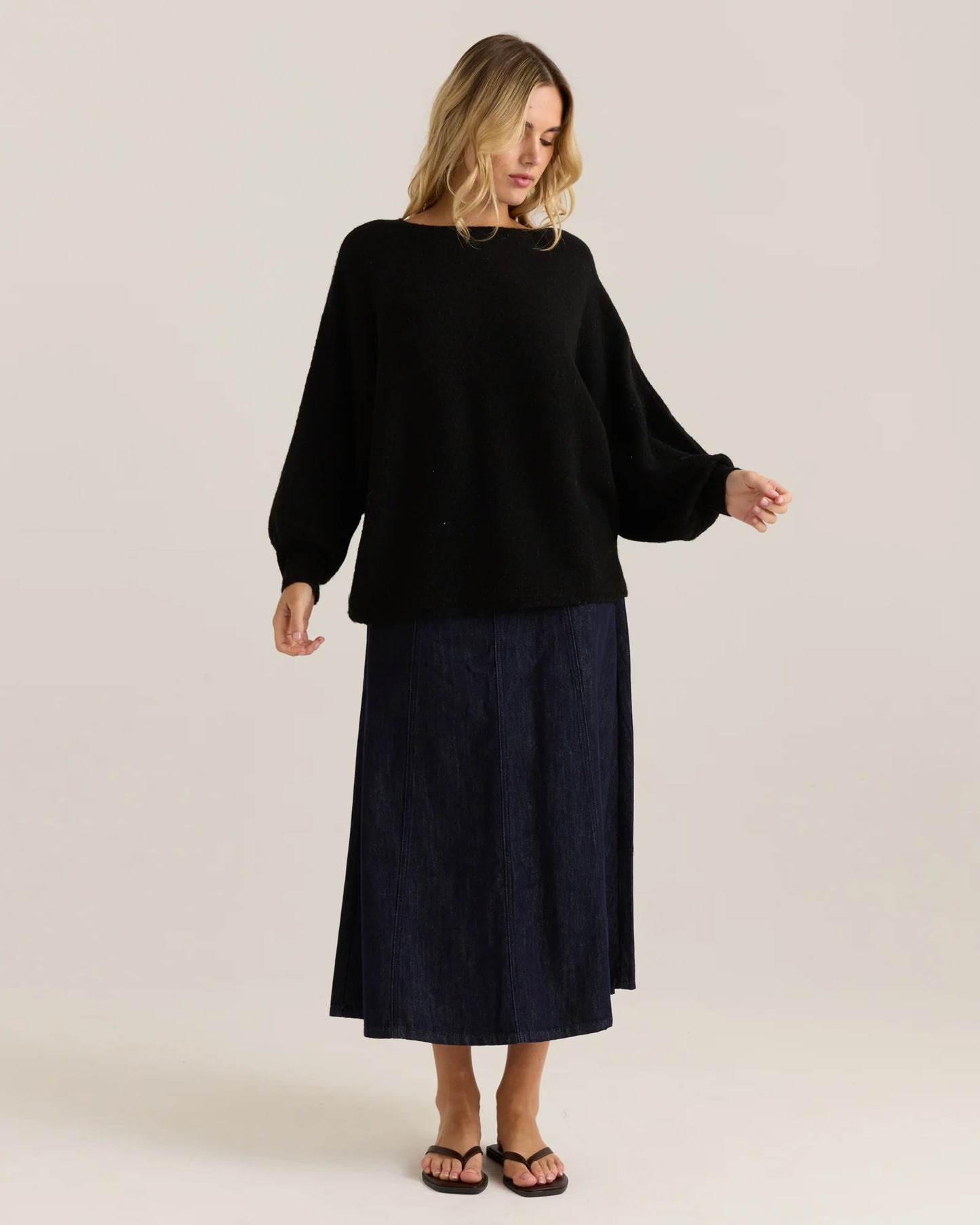 SASS Casey Knit - Black