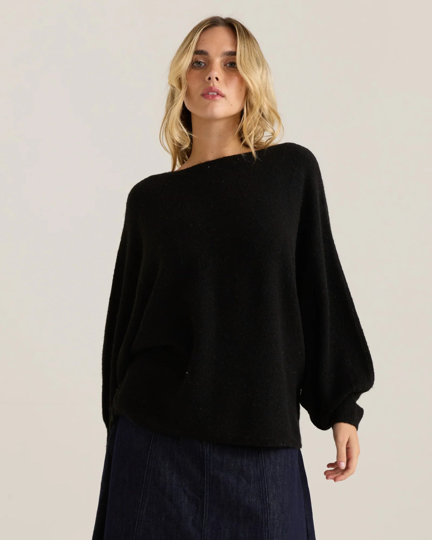 SASS Casey Knit - Black