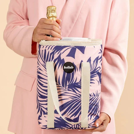 KOLLAB HOLIDAY WINE COOLER BAG - Sago Palm