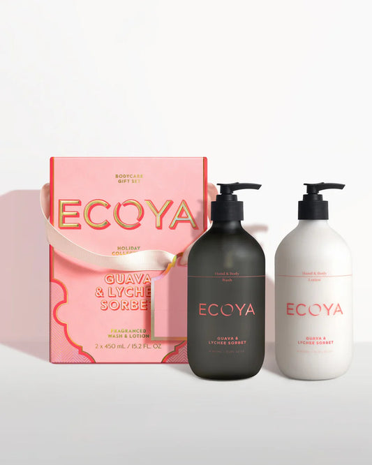 ECOYA BODY GIFT SET - GUAVA & LYCHEE