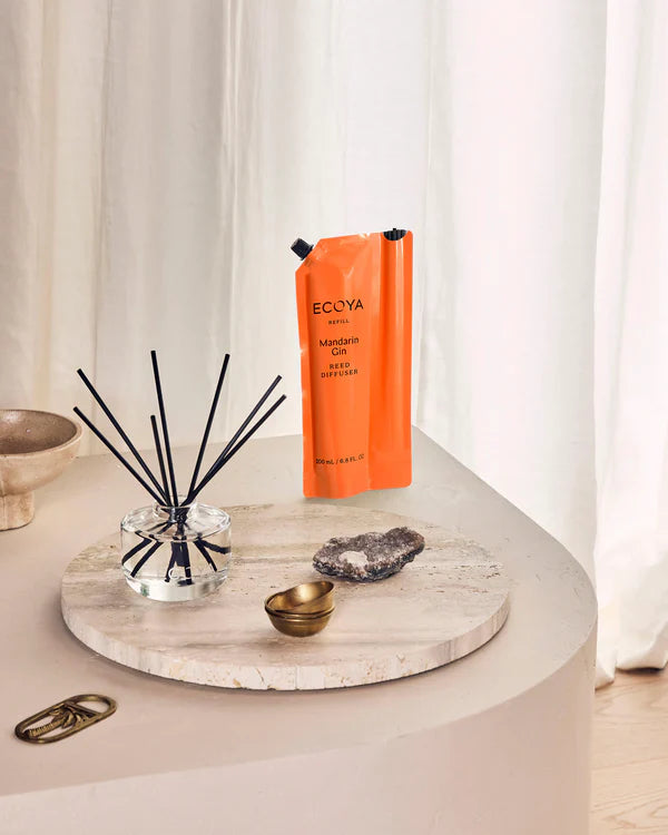 ECOYA Mandarin & Gin Redd Diffuser Refill 200ml