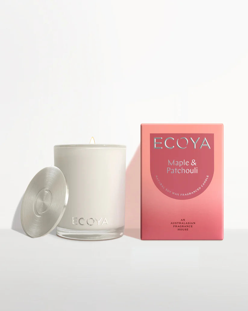 ECOYA MAPLE & PATCHOULI MINI MADDISON CANDLE