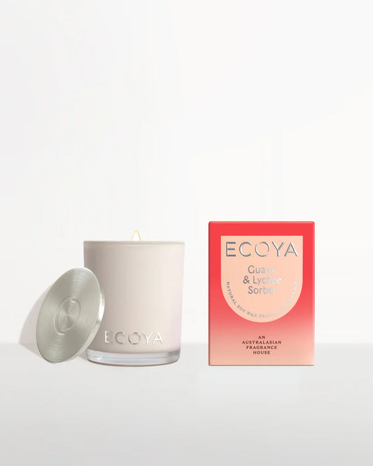 ECOYA GUAVA & LYCHEE MINI MADDISON CANDLE