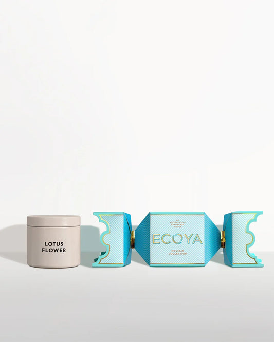 ECOYA TIN CANDLE BON BON - LOTUS FLOWER