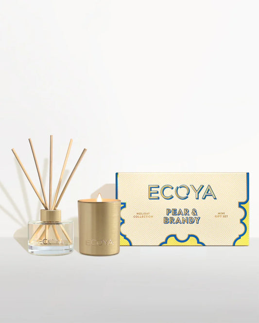 ECOYA MINI GIFT SET - PEAR & BRANDY