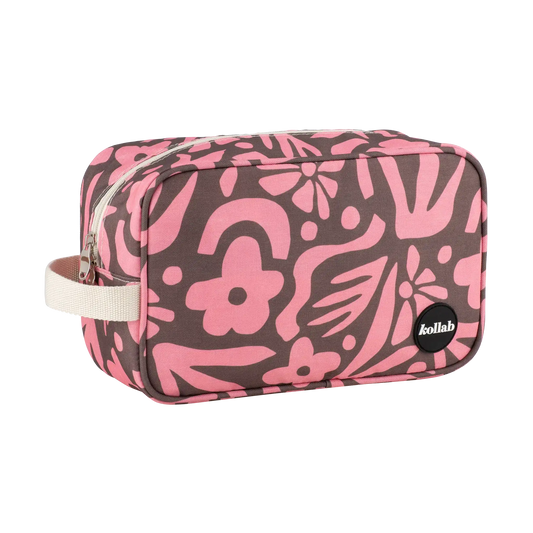 KOLLAB Travel Bag - Peach Bloom