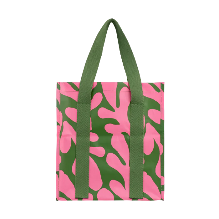 KOLLAB MARKET BAG - Coral Canopy