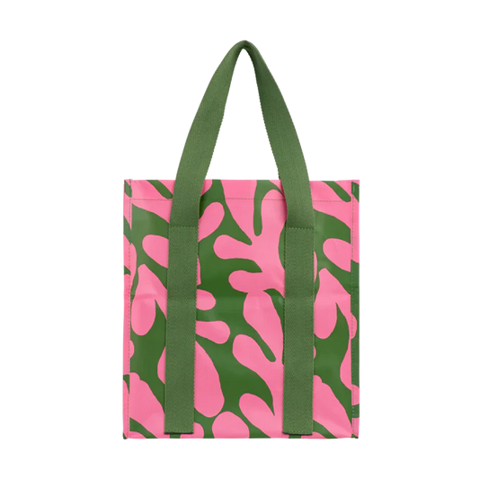 KOLLAB MARKET BAG - Coral Canopy