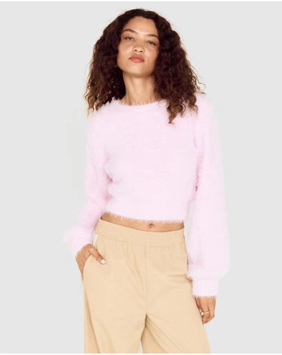MINKPINK Elara Pull On Pant - Stone