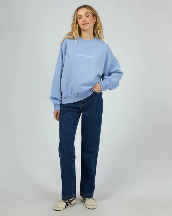 SILENT THEORY - LOGO CREW - Light Blue