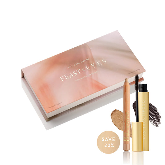 LUK BEAUTIFOOD Feast For Your Eyes Gift Set - Champagne & Espresso