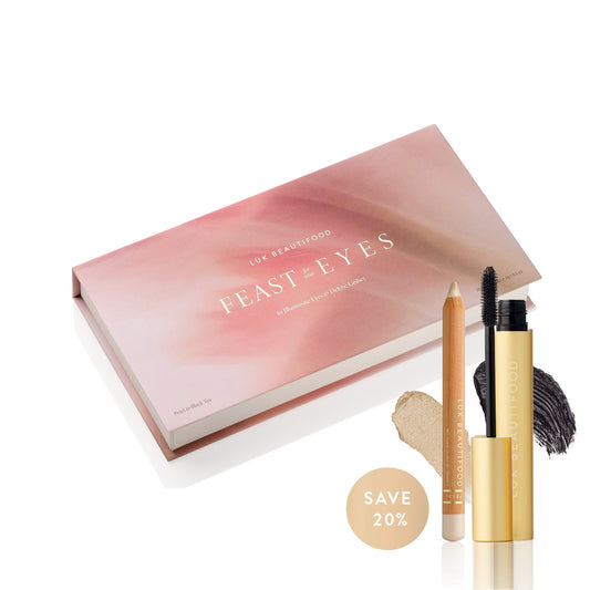 LUK BEAUTIFOOD Feast For Your Eyes Gift Set - Pearl & Black Tea